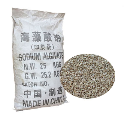 海藻酸鈉(na)對印花色漿(jiang)的印花性能(neng)的影響